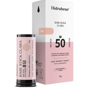 hidrabene base stick fps 50 clara 2